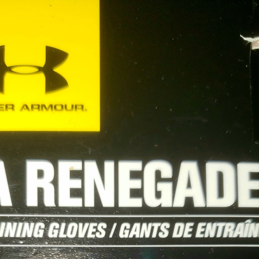 NWT! UNDER ARMOUR Men's RENEGADE Training Gloves! - Picture 6 of 11